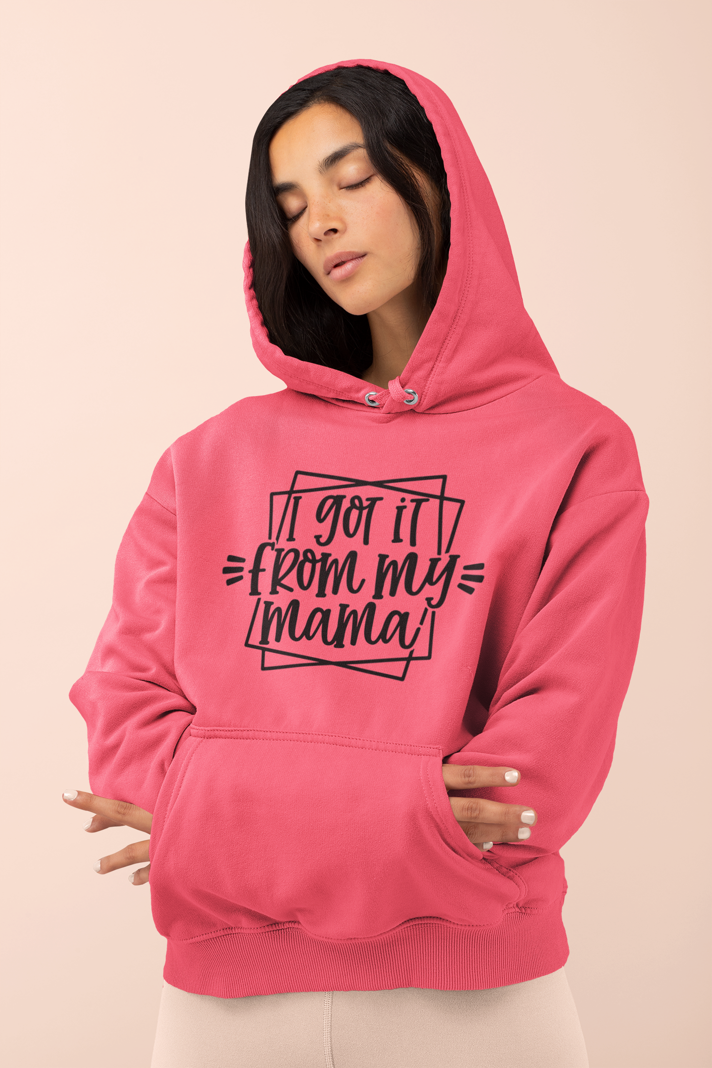 I Got It From My Momma Hoodie - Image 2