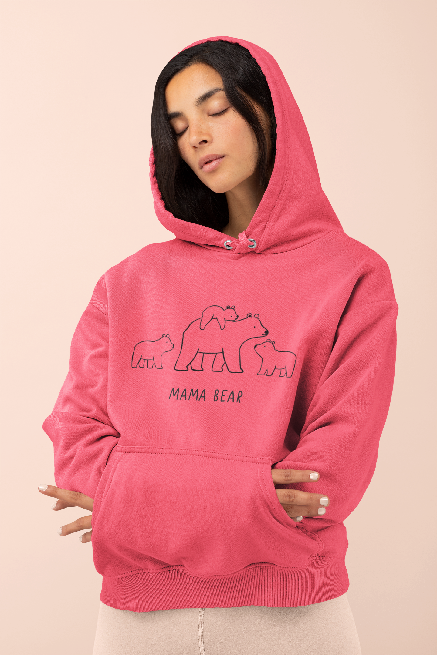 Mama Bear Hoodie - Image 2