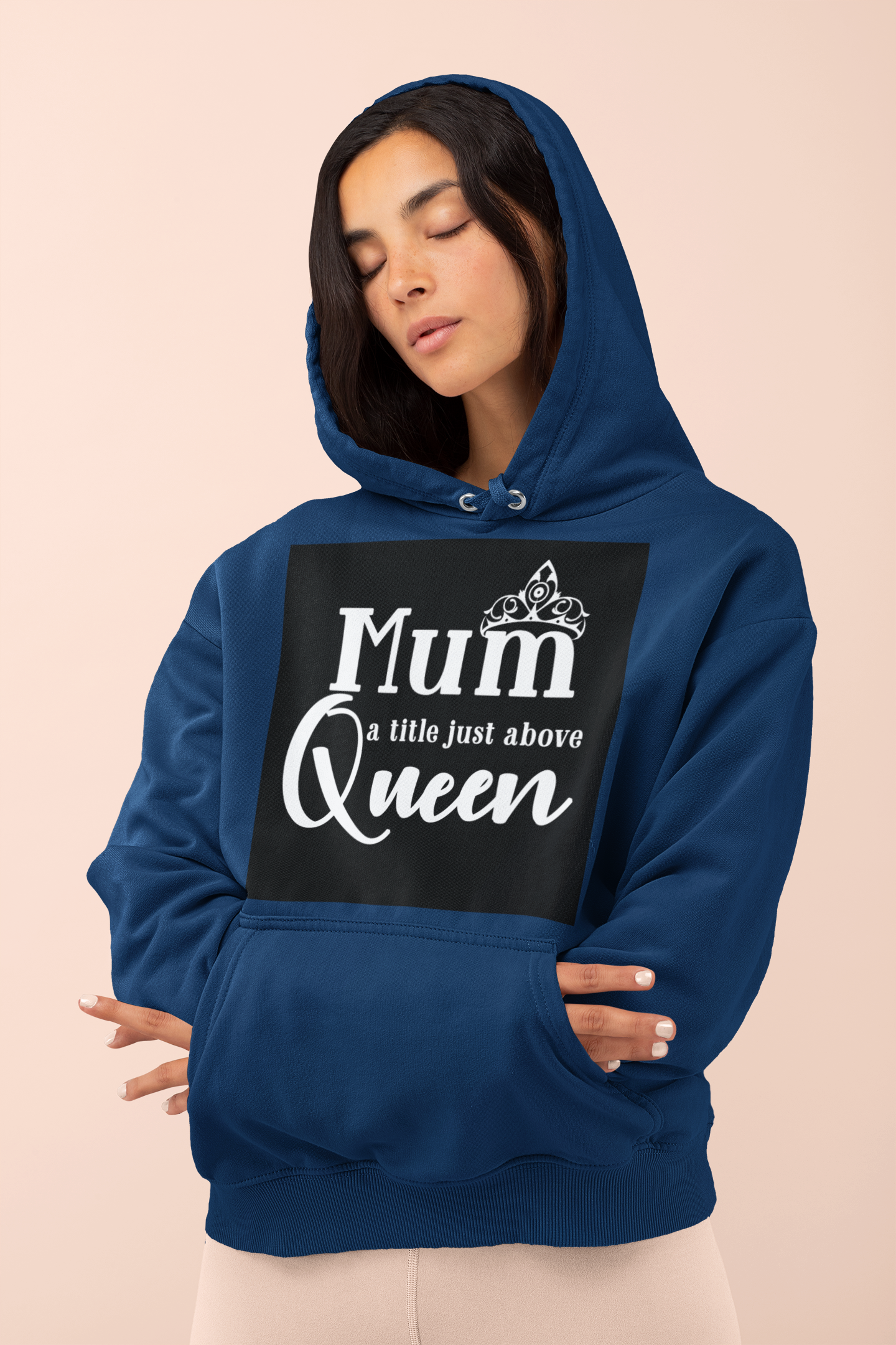 Mum Queen Hoodie - Image 3