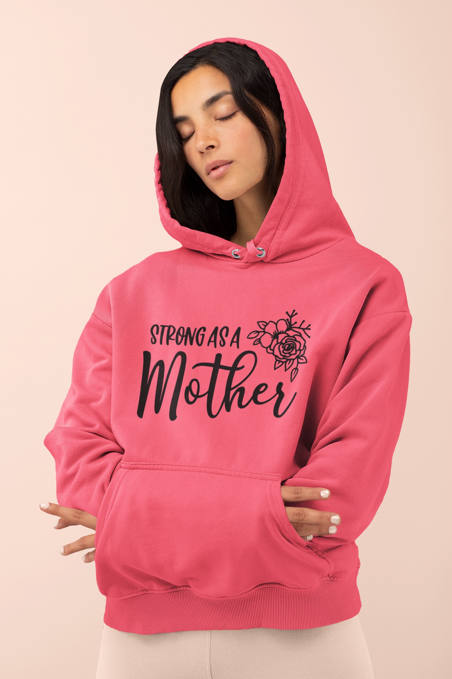 Strong As A Mother Hoodie - Image 2