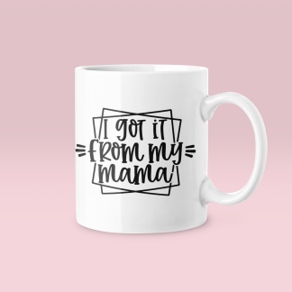 I Got It From My Momma Mug